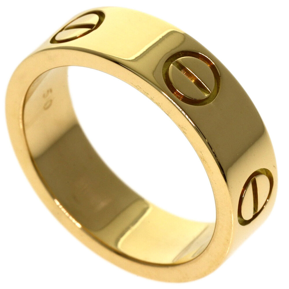 CARTIER 18k Gold Love Ring #50